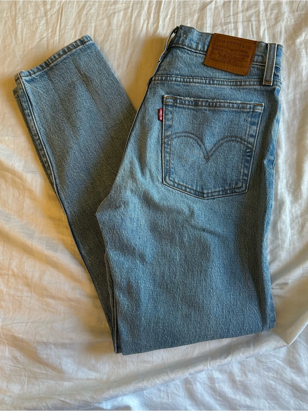 Levi's Men's Straight Jeans - Medium Blue Denim